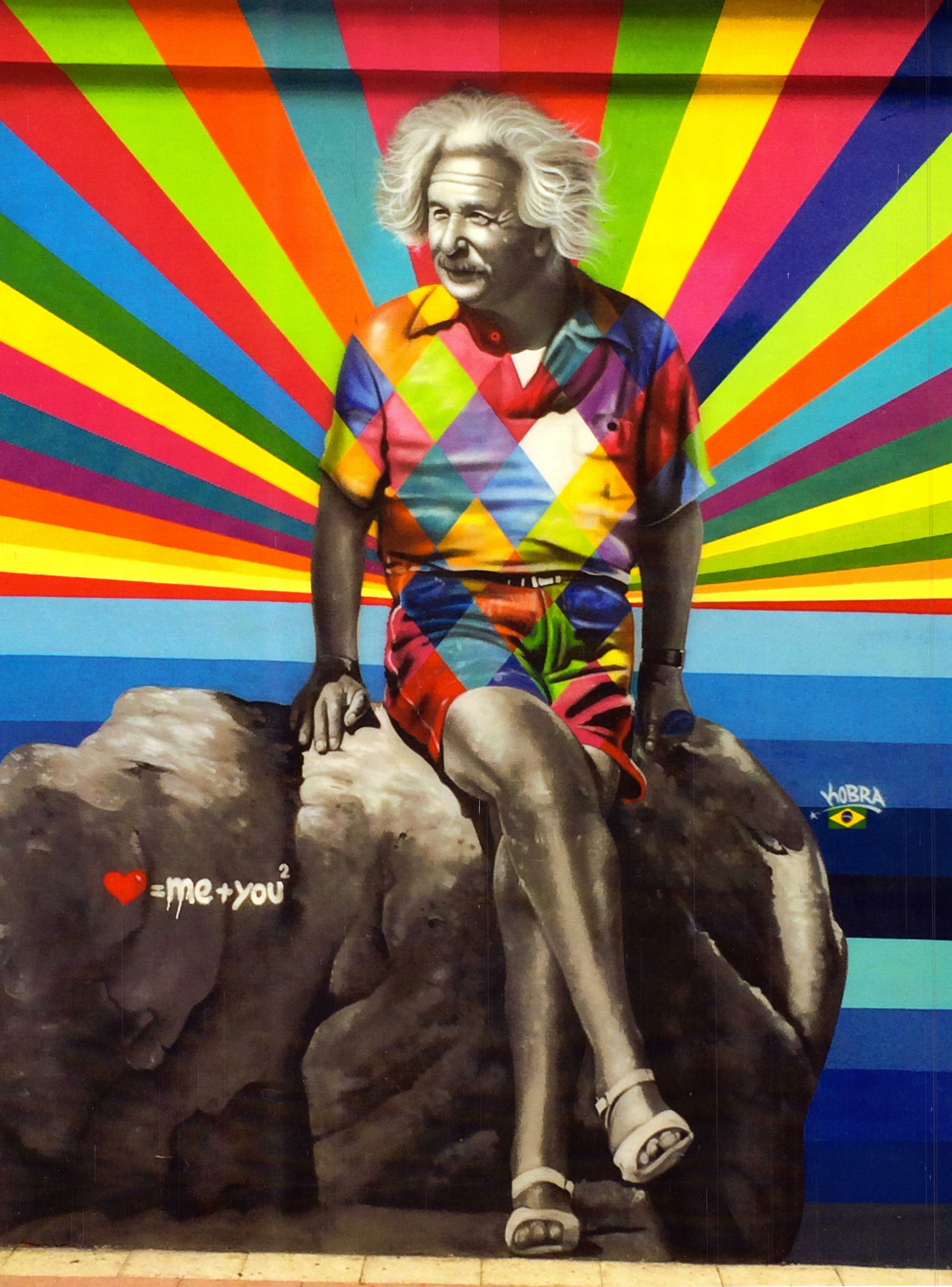 Einstein - Street Art Photography Print